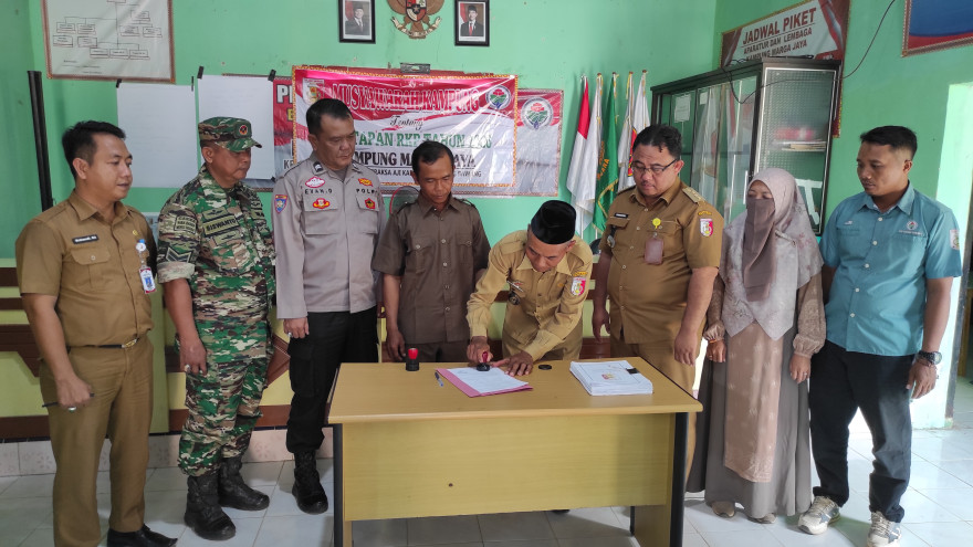 PEMERINTAH KAMPUNG MARGA JAYA TETAPKAN RKP TAHUN 2026